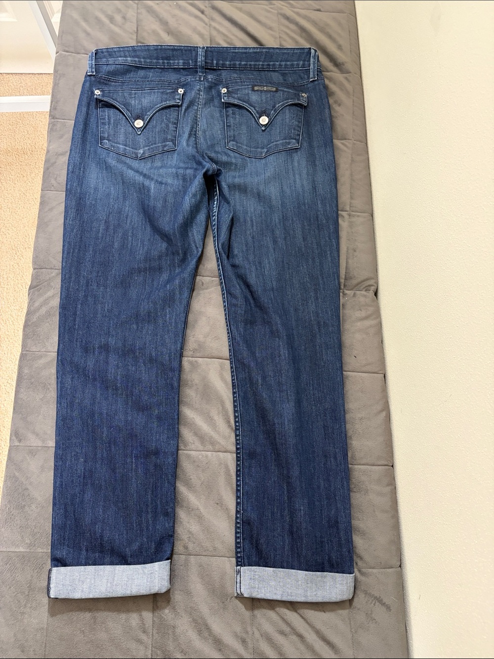 Hudson Baraca Straight Flood Cuff Jeans NWOT - Picture 4 of 7